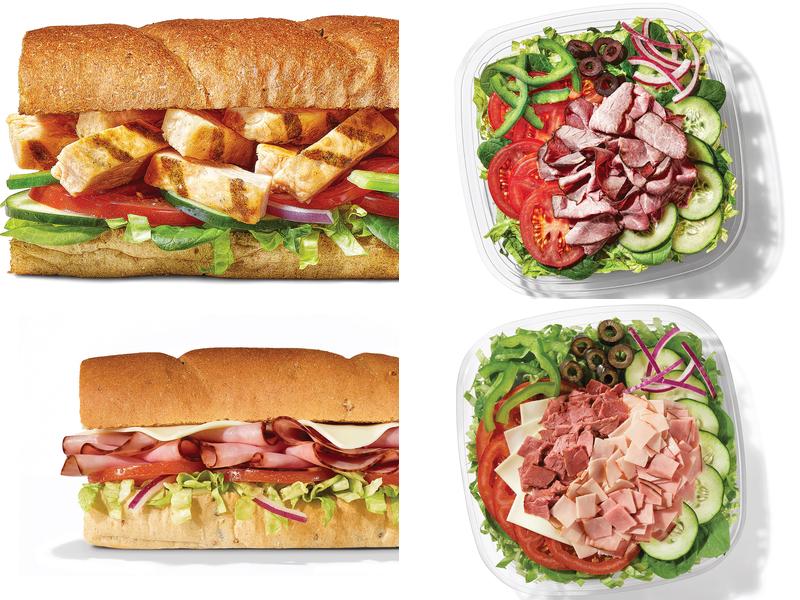 Subway Menu