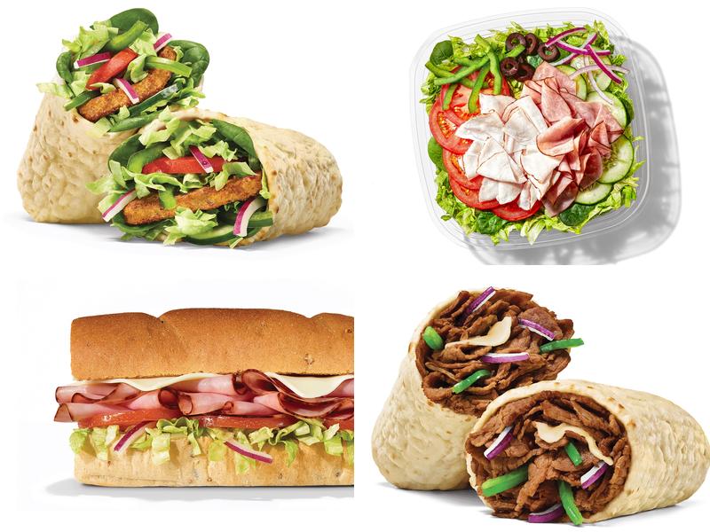 Subway Menu