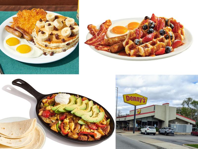 Denny's 711 N Harlem Ave, Oak Park