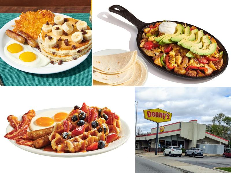 Denny's 711 N Harlem Ave, Oak Park