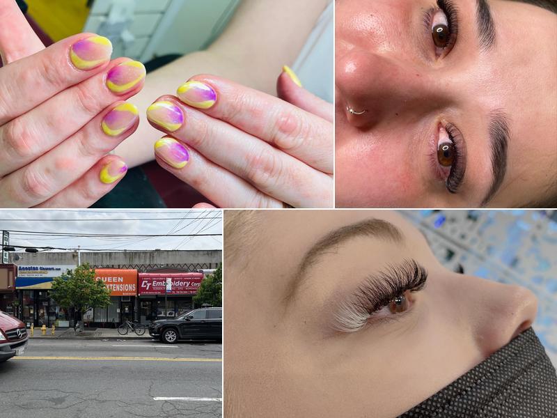 Queen eyelash extensions one