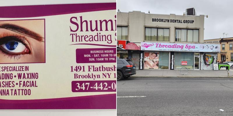 Eyebrows Threading, Shumi's Threading Spa