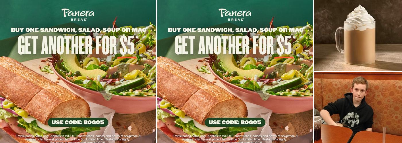 Panera Bread Menu