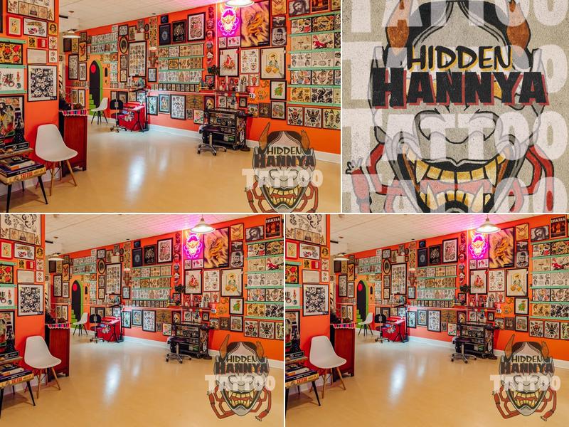 Hidden Hannya Tattoo