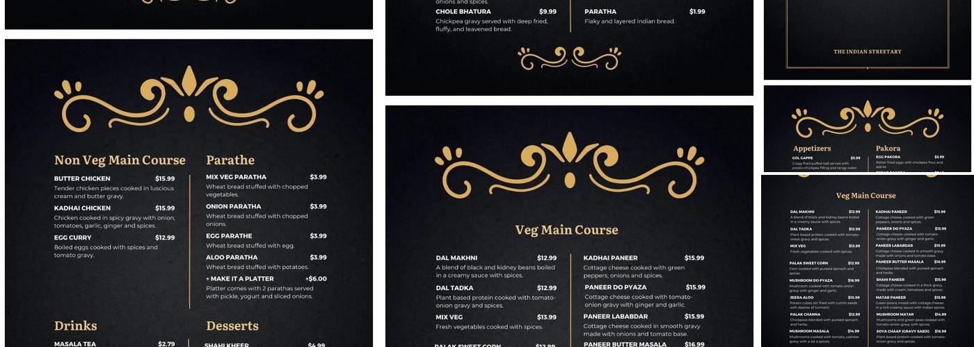 Royal Fork Menu