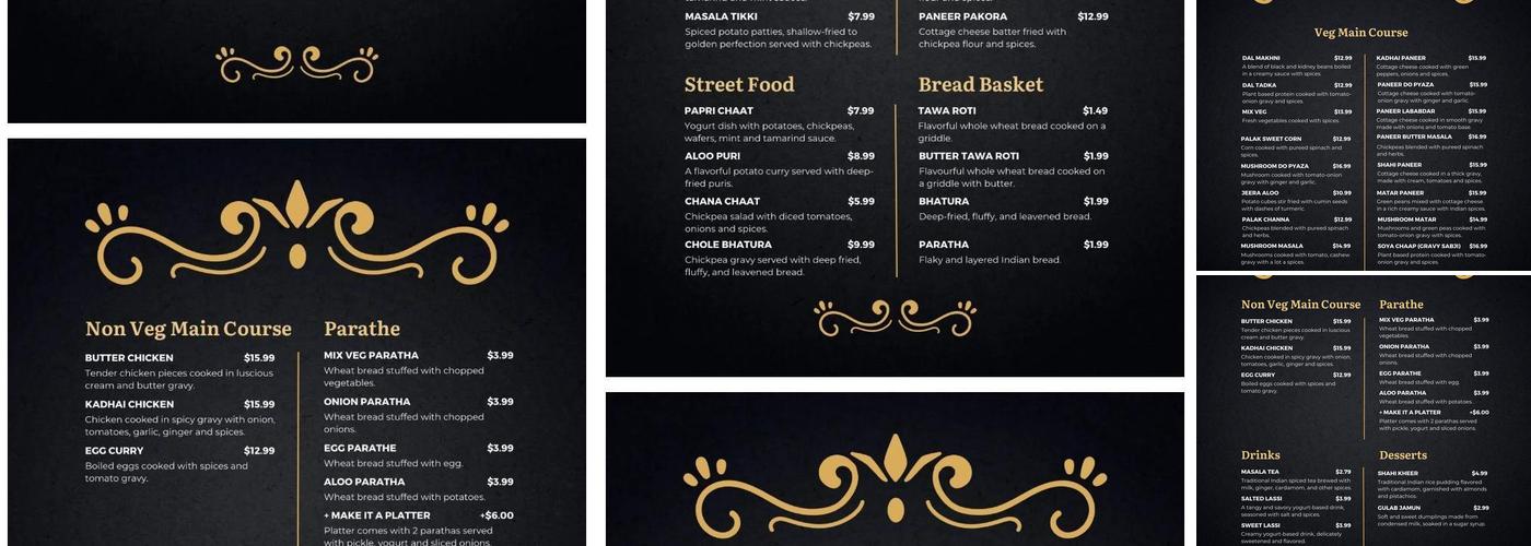 Royal Fork Menu