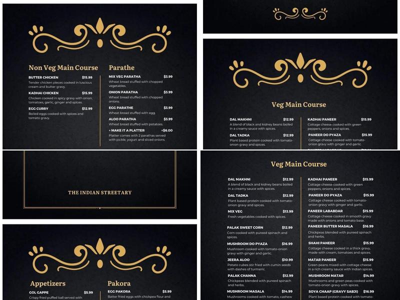 Royal Fork Menu
