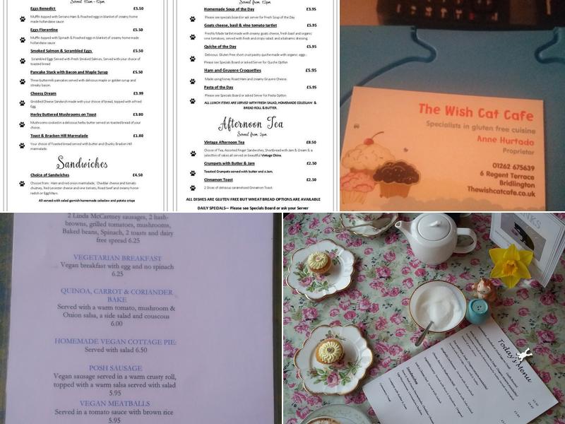 The Wish Cat Cafe Menu