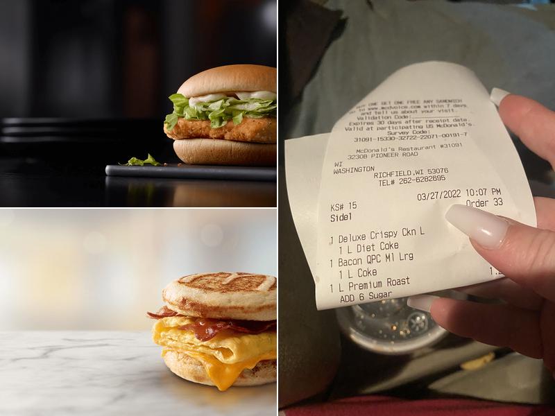 McDonald's Menu