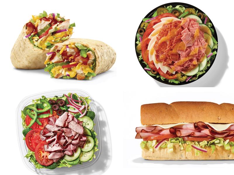 Subway Menu