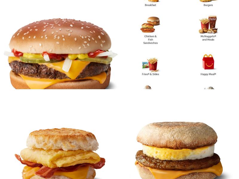 McDonald's Menu