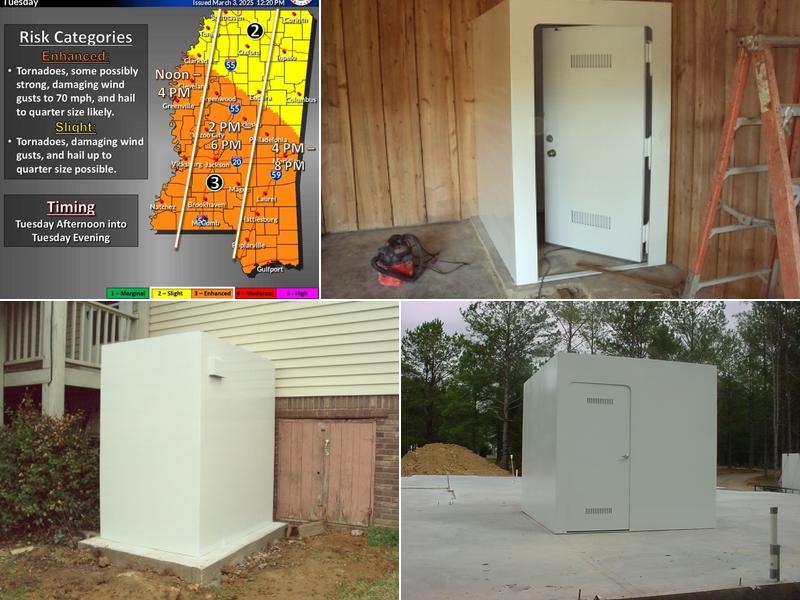 Tornado Shelters of Jackson