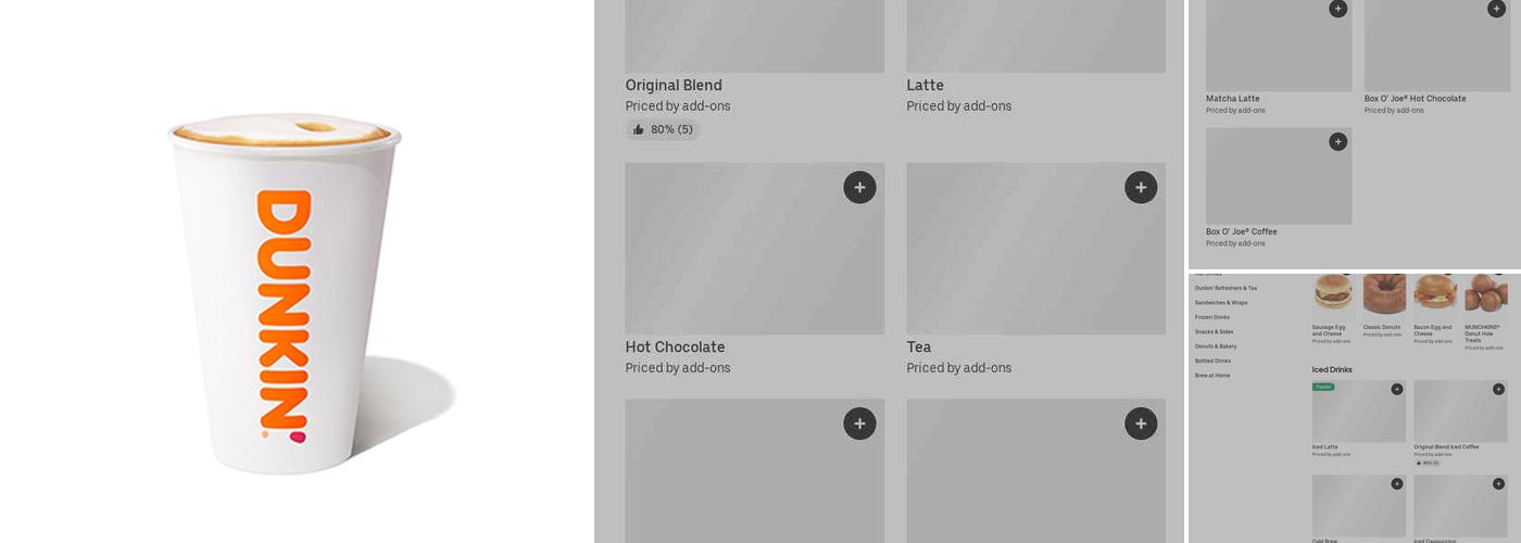 Dunkin' Menu