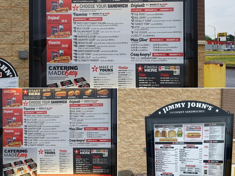 Jimmy John's Menu