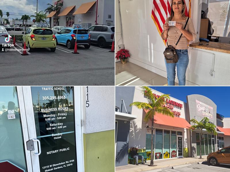 DRIVER LICENSE EXAM, Hialeah Gardens Traffic SCH
