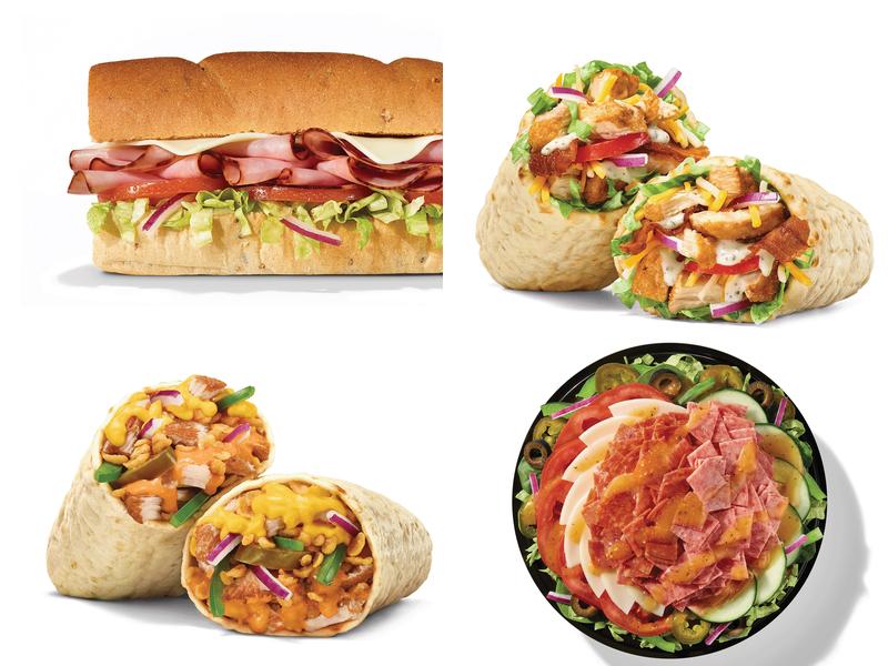 Subway Menu