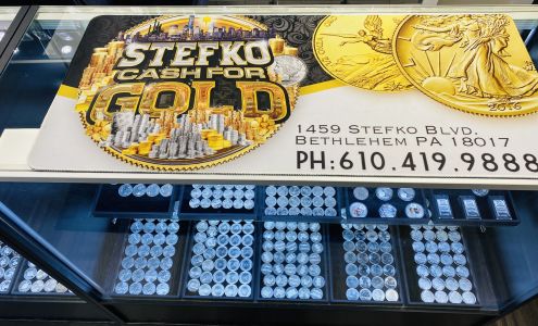 STEFKO CASH FOR GOLD SILVER COINS JEWELRY AND BULLION