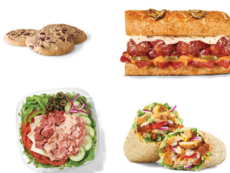 Subway Menu