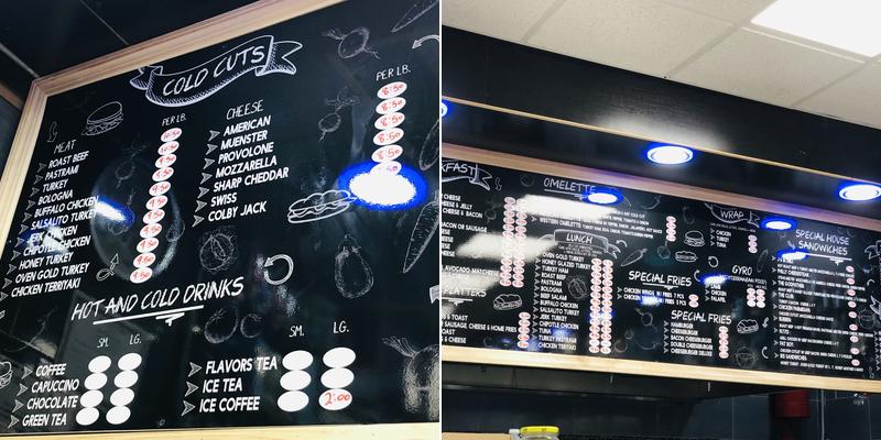 Lewis Deli & Grocery Corporation Menu