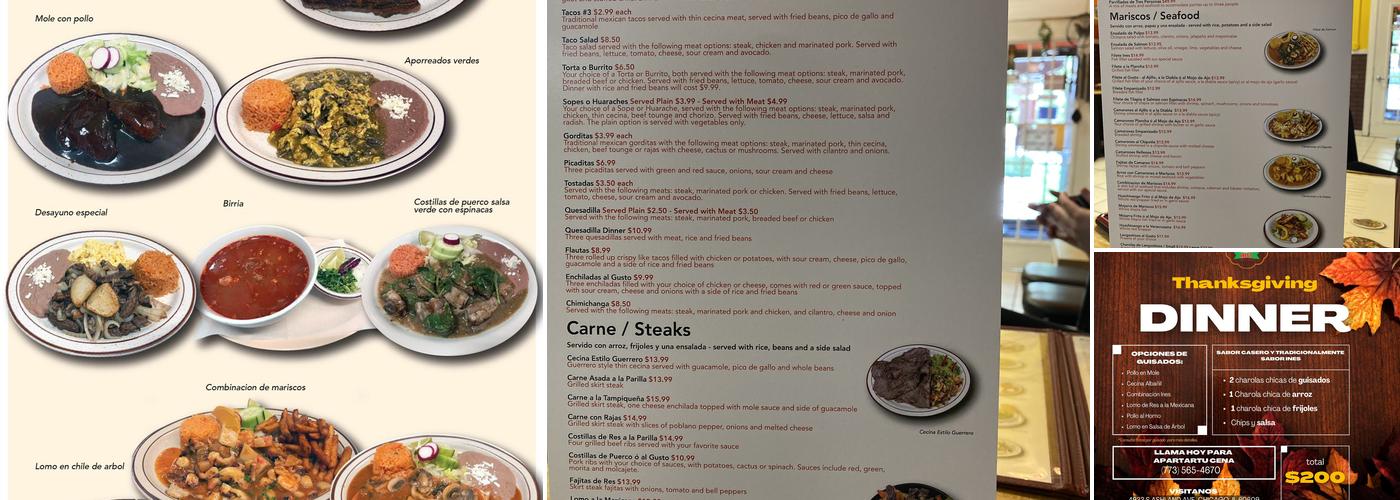 Ines Restaurant Menu