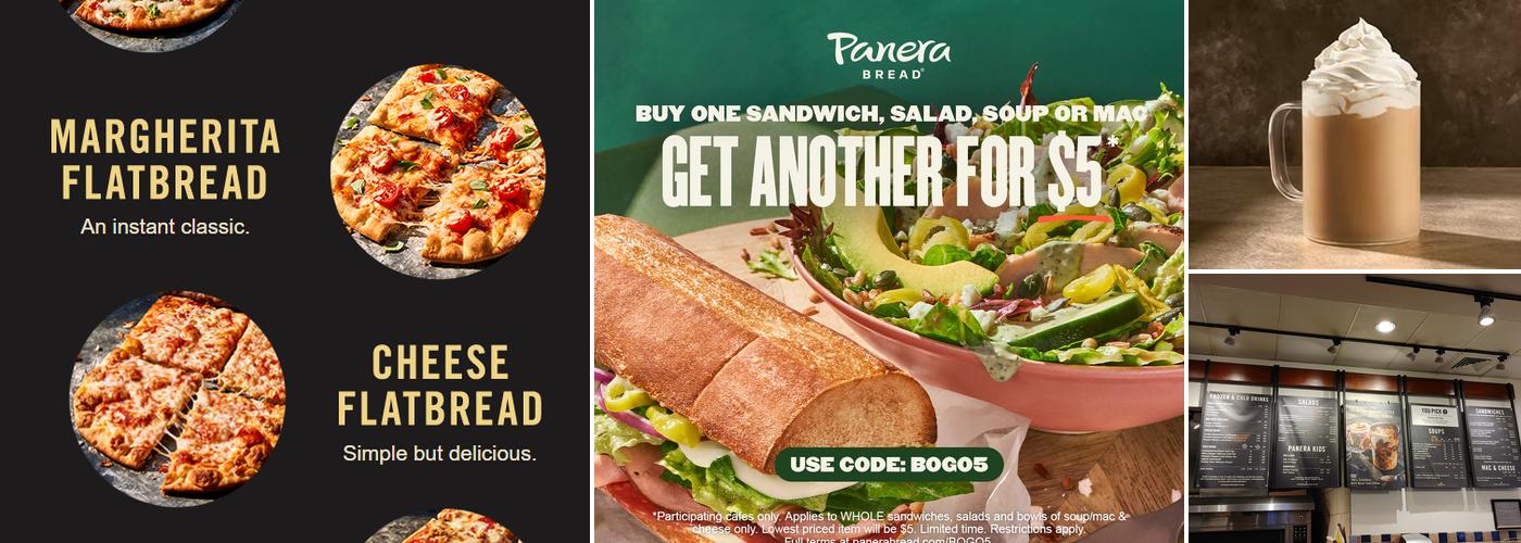 Panera Bread Menu