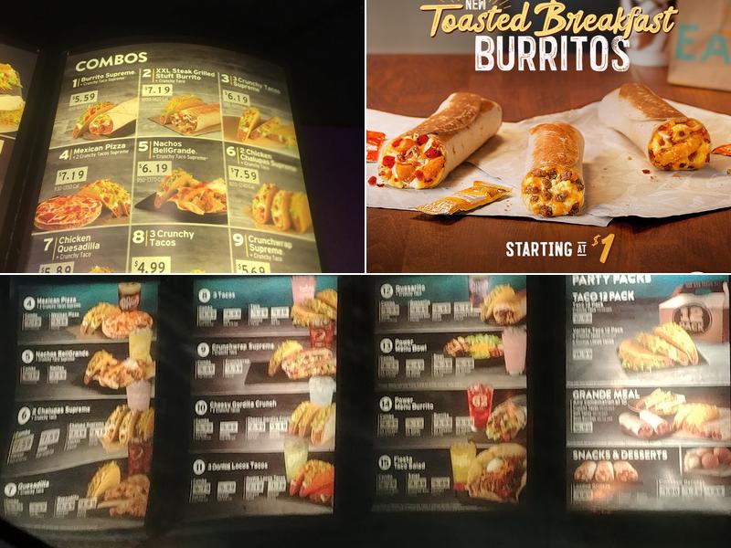 Taco Bell Menu