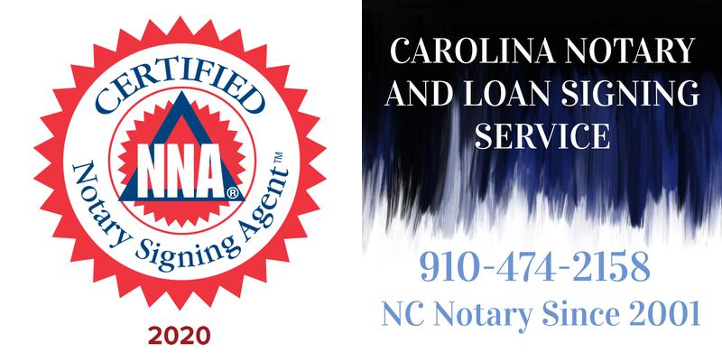 Carolina Notary and Loan Signing Service