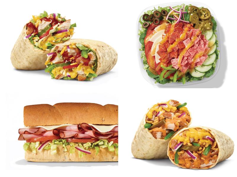 Subway Menu