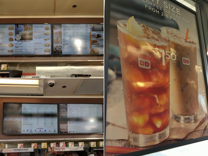 Dunkin' Menu