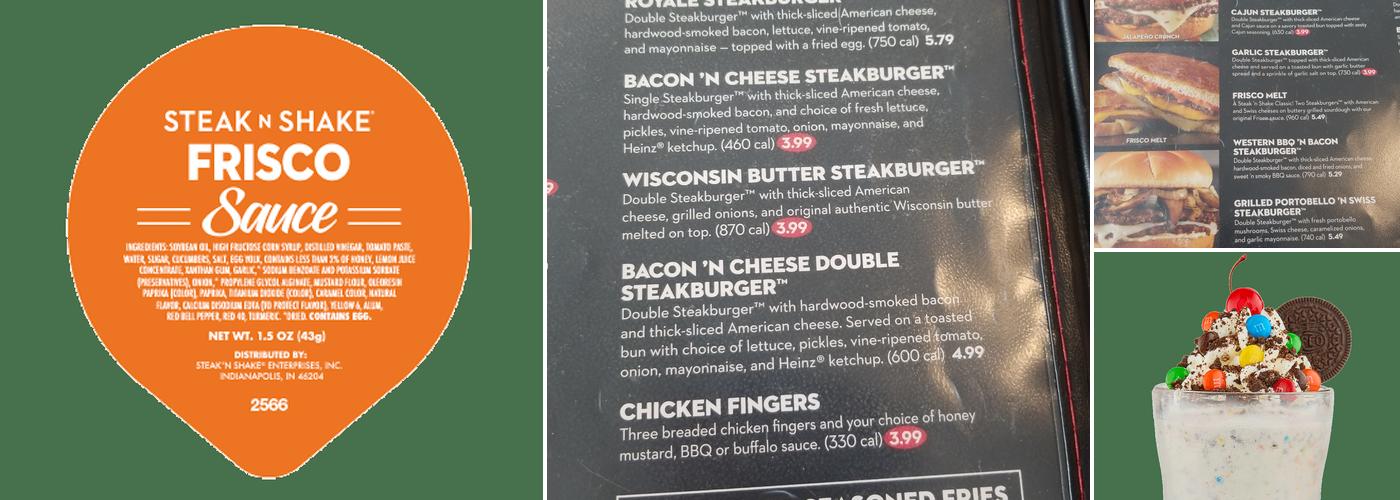 Steak 'n Shake Menu