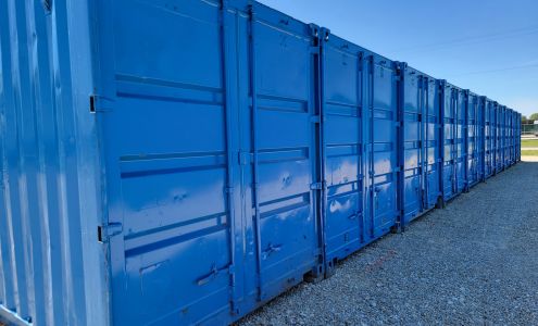 Blue Storage Units