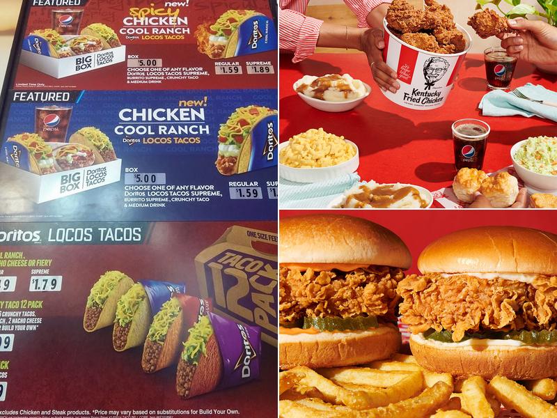 KFC Menu