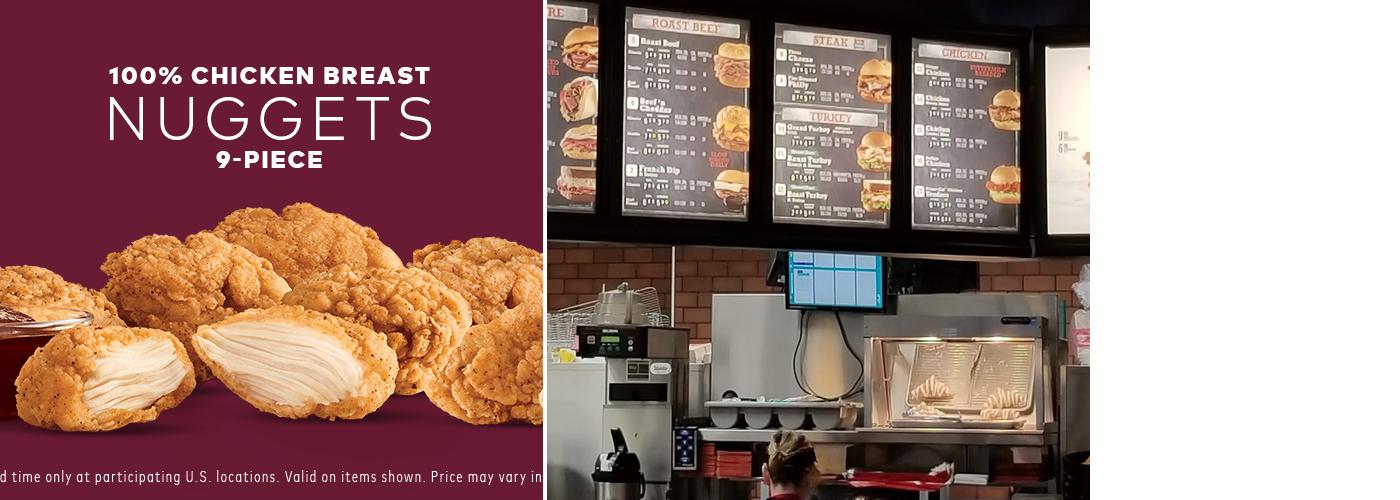 Arby's Menu