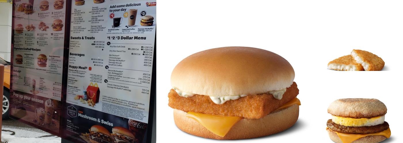 McDonald's Menu