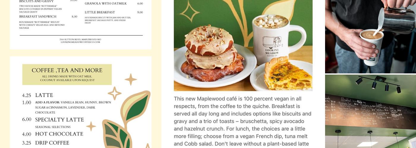 Looking Meadow Cafe Menu
