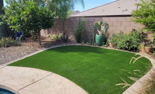 painted desert landscape