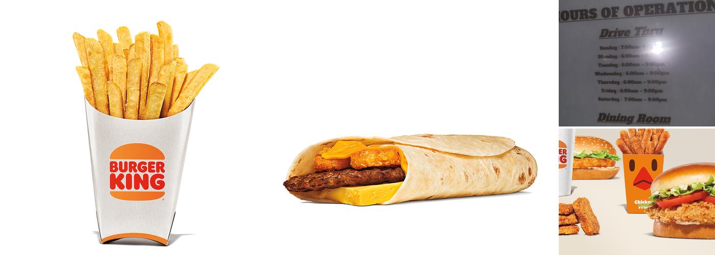 Burger King Menu