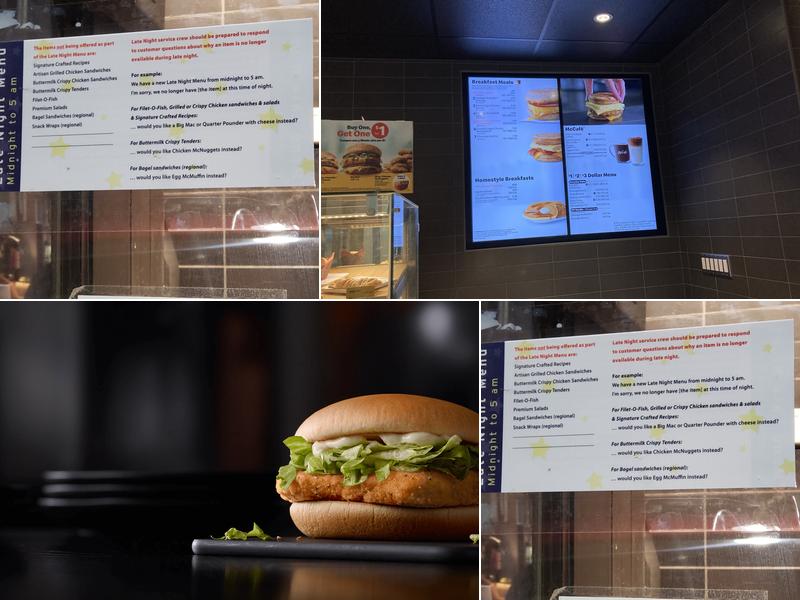 McDonald's Menu