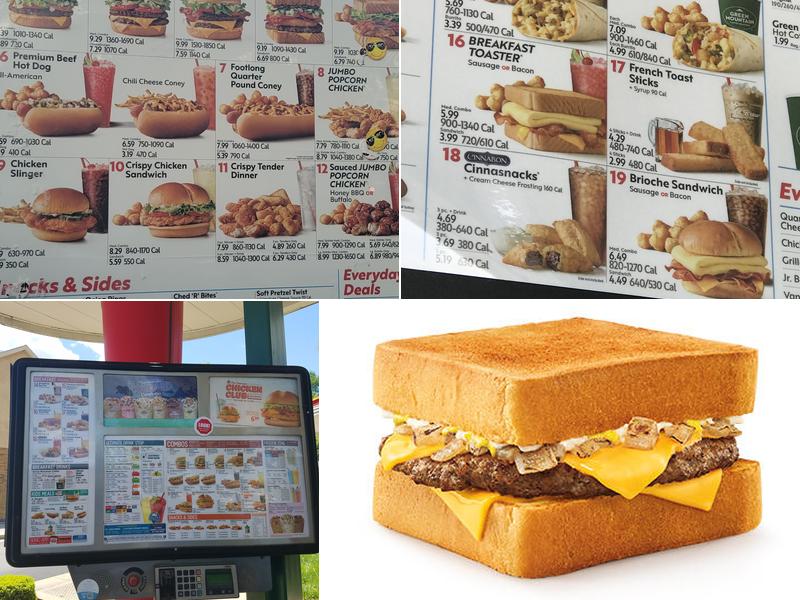 Sonic Drive-In Menu