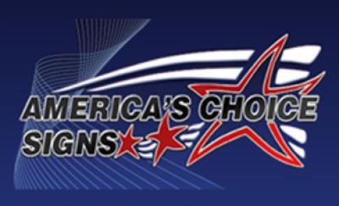 America's Choice Signs
