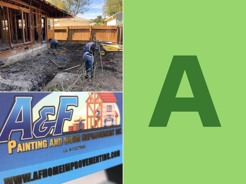 A & F Painting and Home Improvement Inc.