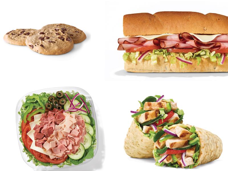 Subway Menu