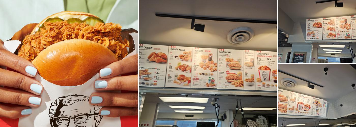 KFC Menu