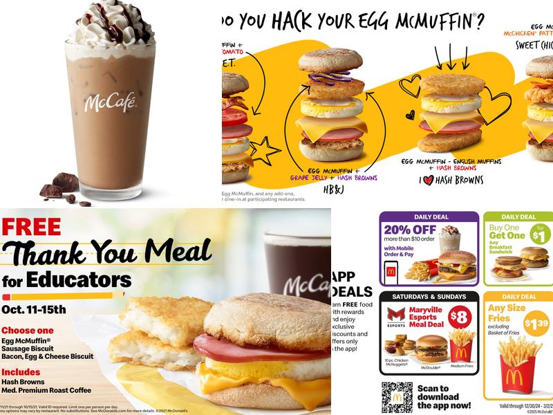 McDonald's Menu