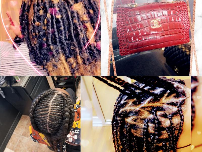 African hairbraidng by Mina