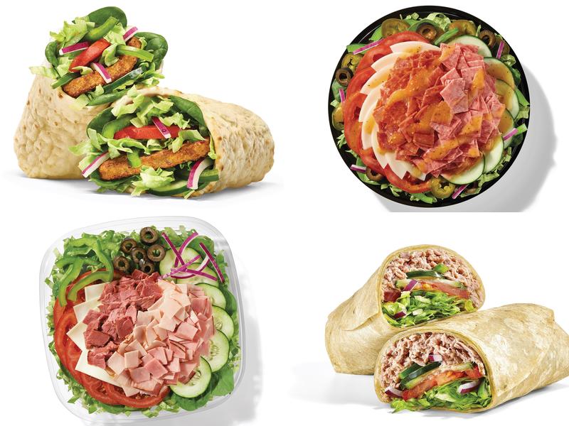 Subway Menu