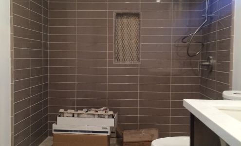 Rocky and Son Tile Setting