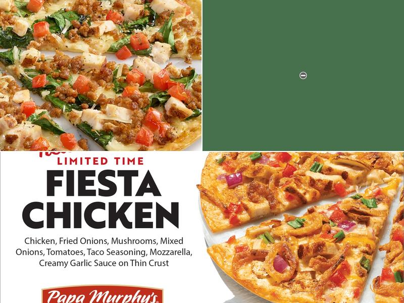 Papa Murphy's | Take 'N' Bake Pizza Menu