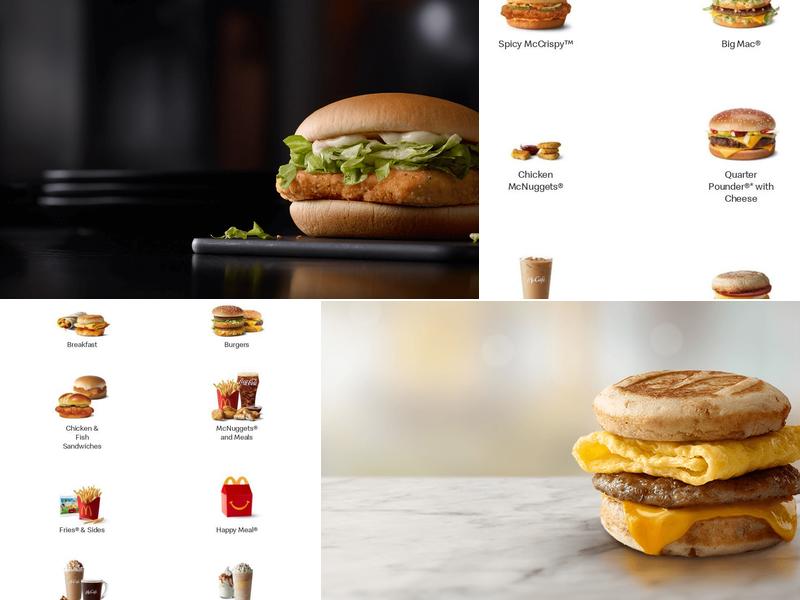 McDonald's Menu