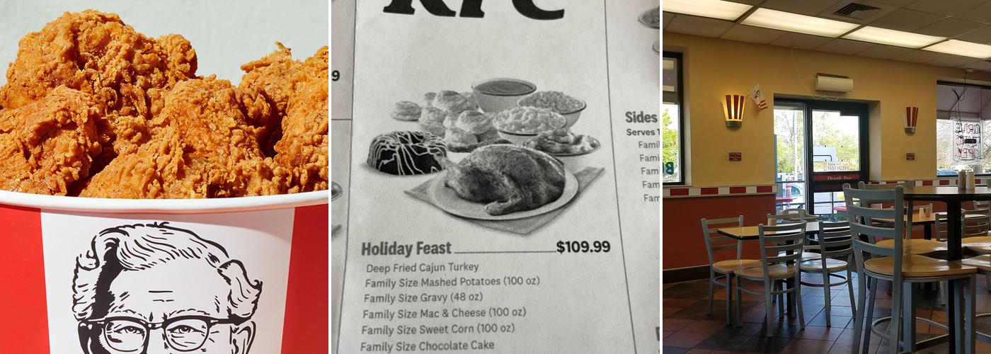 KFC Menu